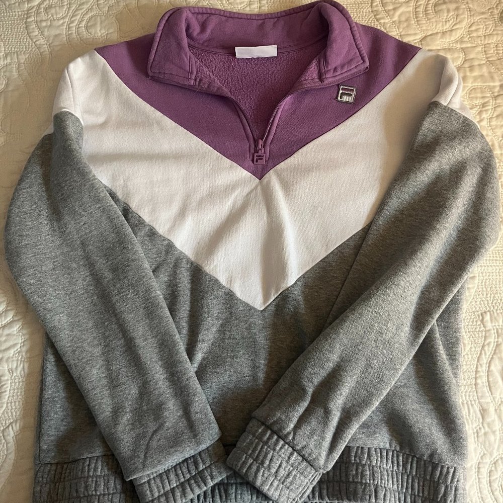 Fila Quarter Zip Sweatshirt